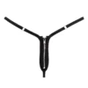 Σλιπ G-String AMORABLE BY RIMBA - MINI G-STRING WITH ZIPPER - ONE SIZE - BLACK