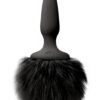 Σφήνα με ουρά BUNNY TAILS MINI BLACK FUR