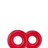 STAY HARD DONUT RINGS RED OVERSIZED -