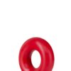 STAY HARD DONUT RINGS RED OVERSIZED -