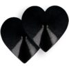 COQUETTE NIPPLE COVERS - BLACK HEARTS -