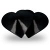 COQUETTE NIPPLE COVERS - BLACK HEARTS -