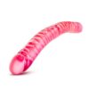 B YOURS 18INCH PINK DOUBLE DILDO -