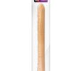 B YOURS 18INCH BEIGE DOUBLE DILDO -