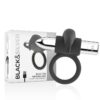 BLACK&SILVER BURTON RECHARG. VIBRATING RING -