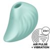 SATISFYER PEARL DIVER AIR PULSE GREEN -