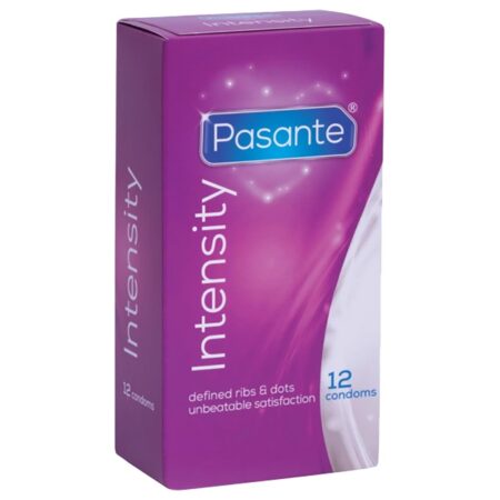 PASANTE RIBS & DOTS CONDOMS 12PCS -