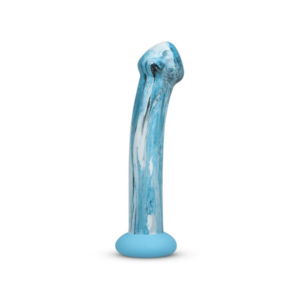 GILDO - OCEAN RIPPLE GLASS DILDO -