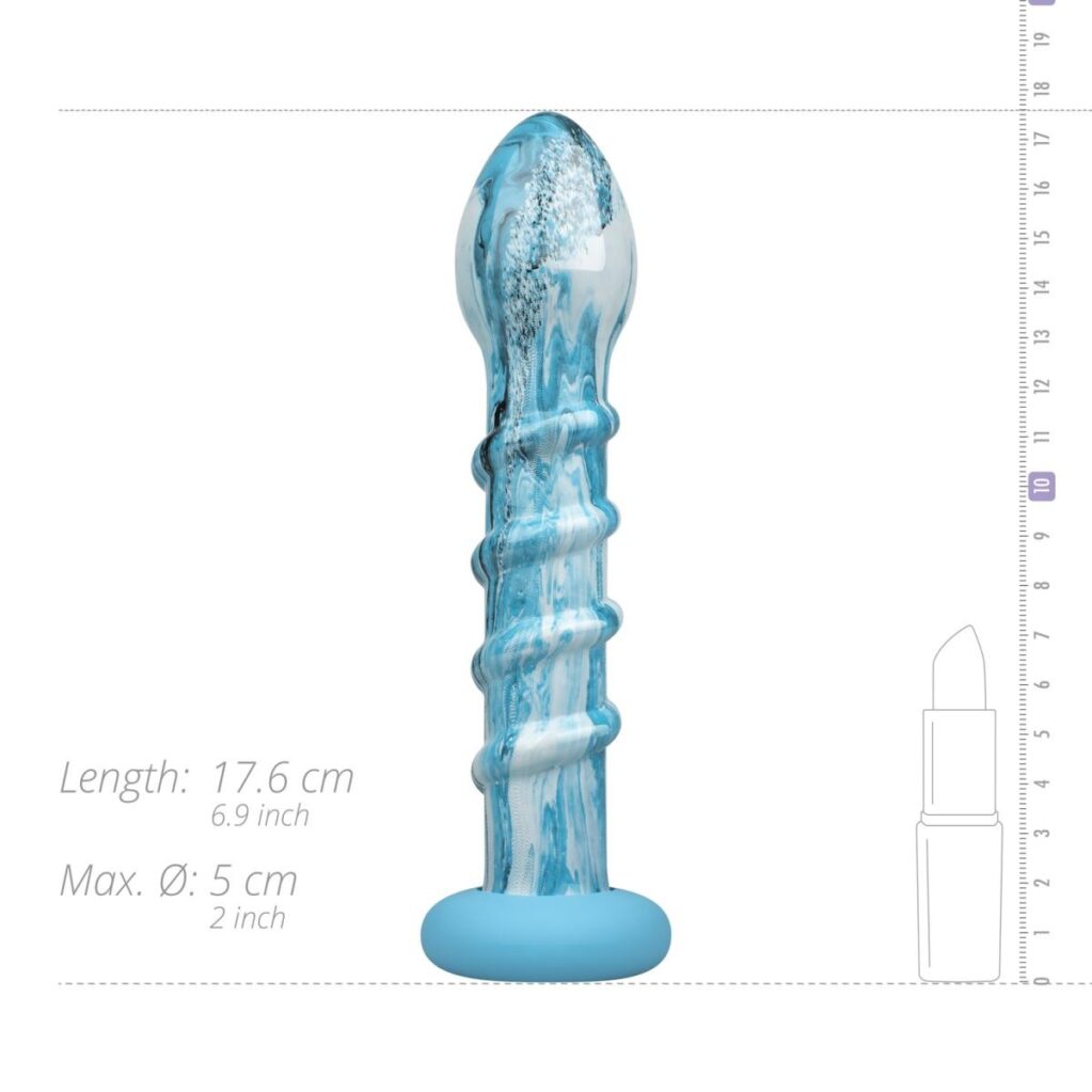 GILDO - OCEAN WAVE GLASS DILDO -