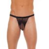 AMORABLE - BLACK NET THONG OS (1931) -