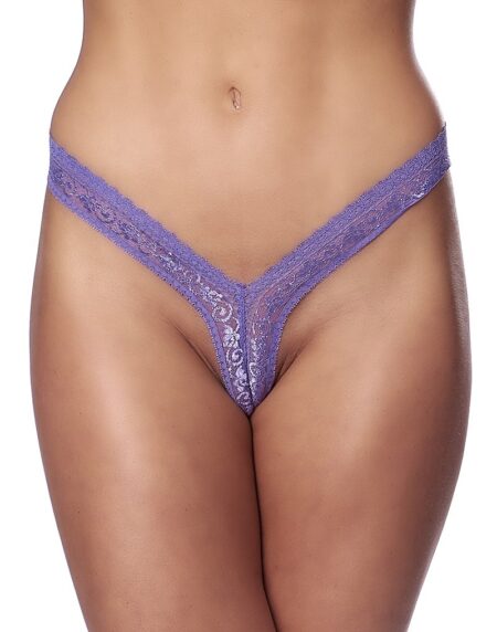 AMORABLE - PURPLE MINI BRIEFS OS (1511) -