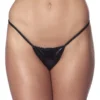 Micro στρινγκ AMORABLE BY RIMBA - MINI STRING - ONE SIZE - BLACK