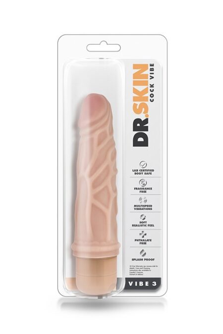 DR. SKIN COCK VIBE 3 FLESH -