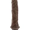 DR. SKIN COCK VIBE 8 CHOCOLATE -