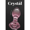 CRYSTAL FLOWER PINK - Αν ψάχνεις για πρωκτική σφήνα, η γυάλινη συλλογή Crystal της NS NOVELTIES θα σε ενθουσιάσει! Όμορφες πρωκτ