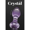 CRYSTAL GEM PURPLE - Αν ψάχνεις για πρωκτική σφήνα, η γυάλινη συλλογή Crystal της NS NOVELTIES θα σε ενθουσιάσει! Όμορφες πρωκτι