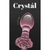 CRYSTAL ROSE PINK - Αν ψάχνεις για πρωκτική σφήνα, η γυάλινη συλλογή Crystal της NS NOVELTIES θα σε ενθουσιάσει! Όμορφες πρωκτικ