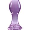 CRYSTAL ROSE PURPLE - Αν ψάχνεις για πρωκτική σφήνα, η γυάλινη συλλογή Crystal της NS NOVELTIES θα σε ενθουσιάσει! Όμορφες πρωκτ