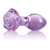 CRYSTAL ROSE PURPLE - Αν ψάχνεις για πρωκτική σφήνα, η γυάλινη συλλογή Crystal της NS NOVELTIES θα σε ενθουσιάσει! Όμορφες πρωκτ