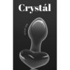 CRYSTAL HEART BLACK - Αν ψάχνεις για πρωκτική σφήνα, η γυάλινη συλλογή Crystal της NS NOVELTIES θα σε ενθουσιάσει! Όμορφες πρωκτ