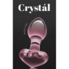 CRYSTAL HEART PINK - Αν ψάχνεις για πρωκτική σφήνα, η γυάλινη συλλογή Crystal της NS NOVELTIES θα σε ενθουσιάσει! Όμορφες πρωκτι