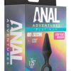 ANAL ADVENTURES PLATINUM SILICONE LOOP PLUG MEDIUM -