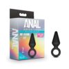 ANAL ADVENTURES PLATINUM SILICONE LOOP PLUG SMALL -