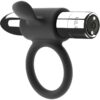 BLACK&SILVER CAMERON SILVER VIBRATING RING -