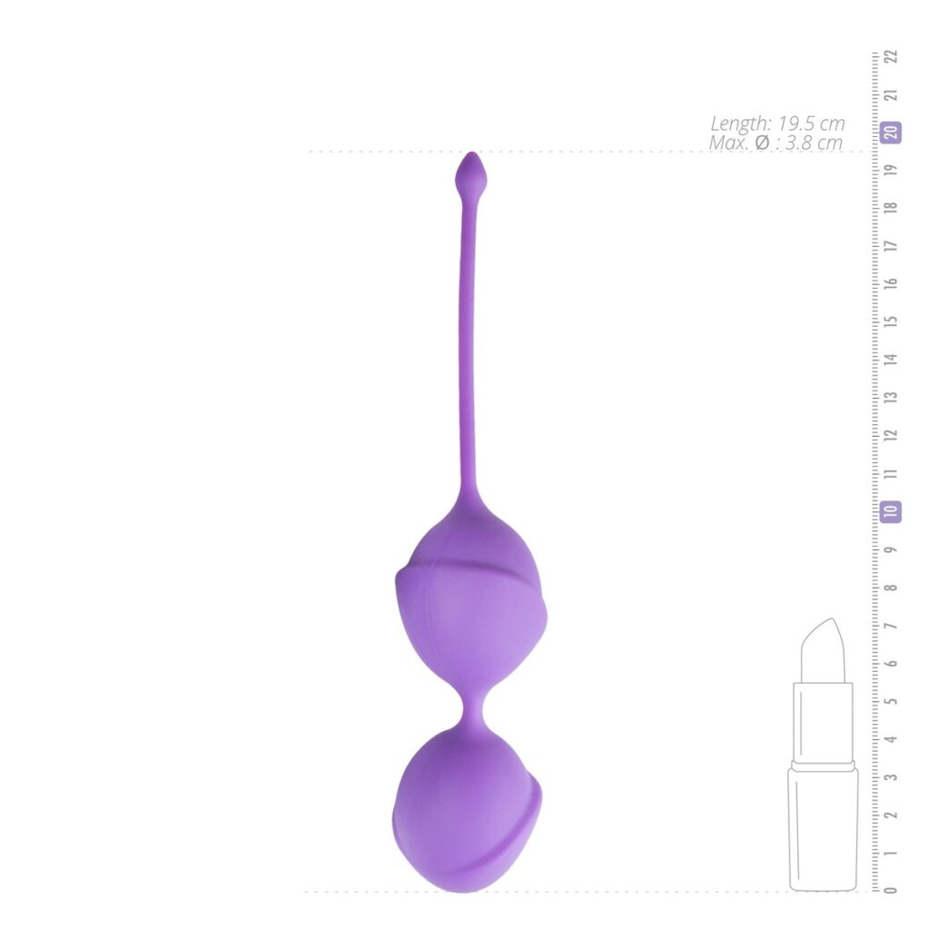 E.T. PURPLE DOUBLE VAGINA BALLS -