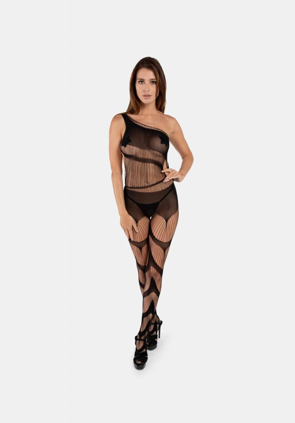 RIMES CATSUIT BLACK -