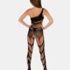 RIMES CATSUIT BLACK -