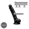 SILEXD DILDO 7INCH BLACK MODEL 1 -