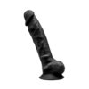 SILEXD DILDO 8INCH BLACK MODEL 1 -