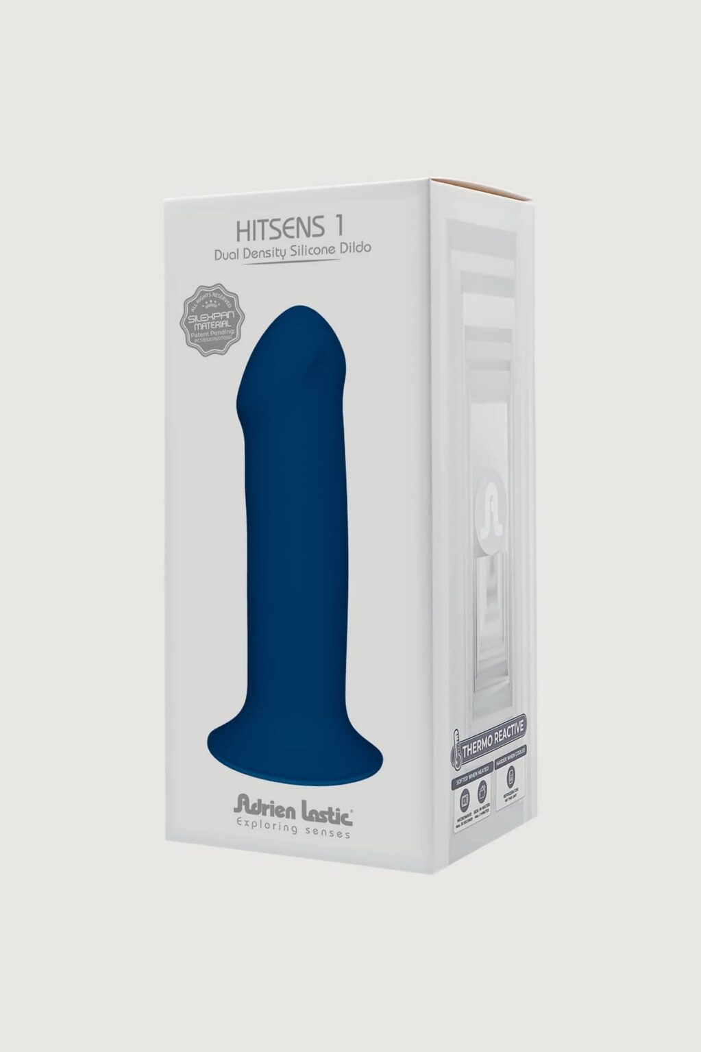 ADRIENLASTIC HITSENS 1 BLUE DILDO -