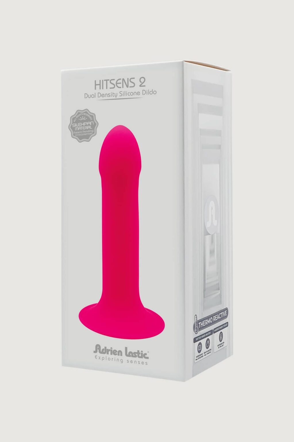 ADRIENLASTIC HITSENS 2 PINK DILDO -