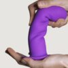 ADRIENLASTIC HITSENS 3 PURPLE DILDO -