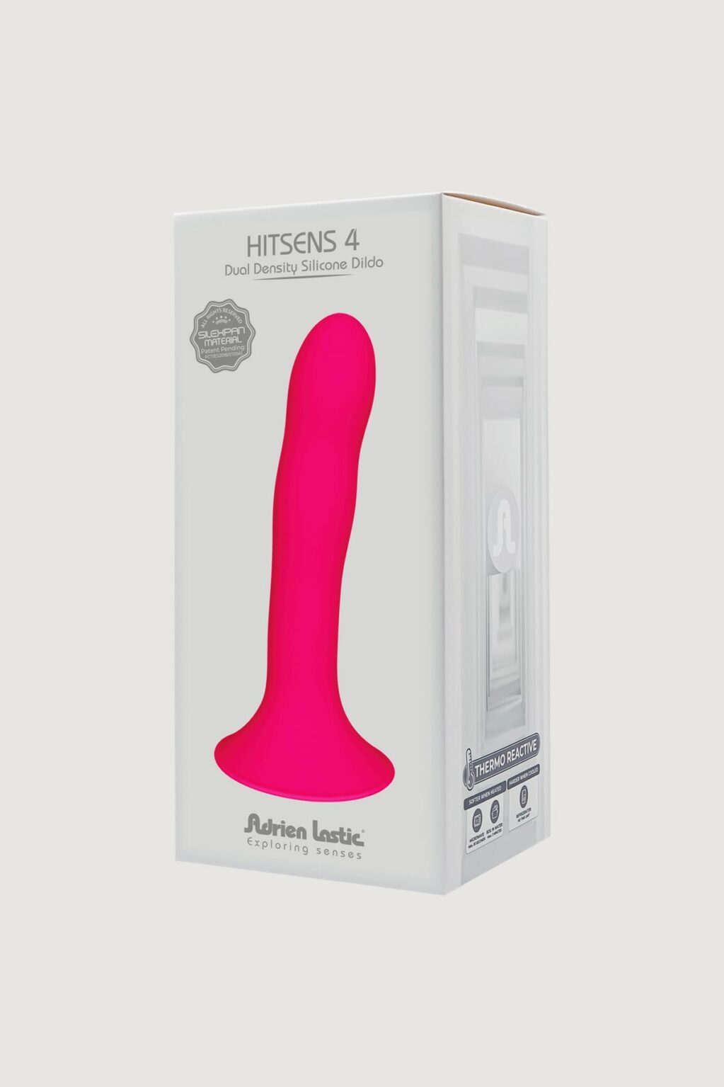 ADRIENLASTIC HITSENS 4 PINK DILDO -