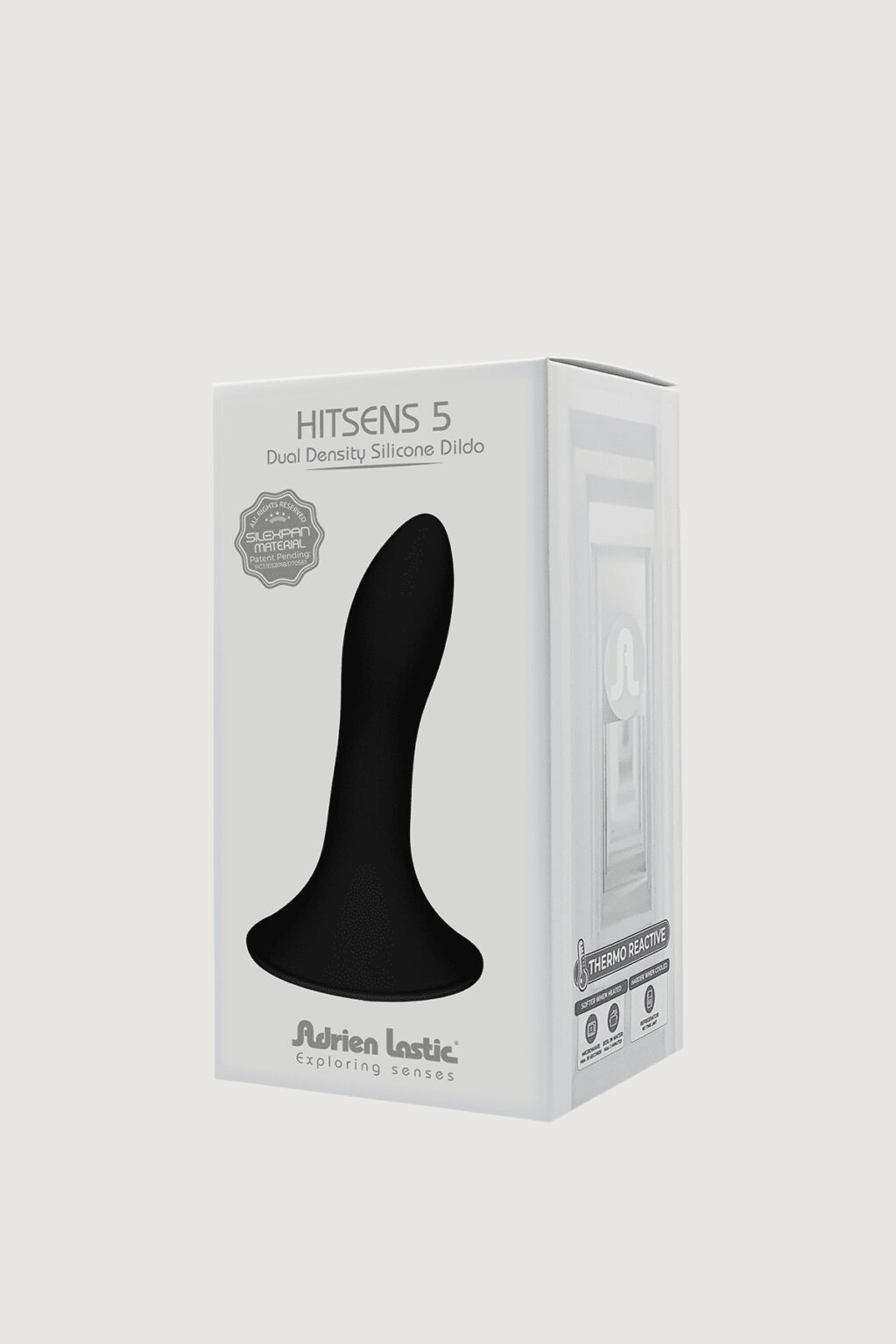 ADRIENLASTIC HITSENS 5 BLACK DILDO -