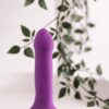 ADRIENLASTIC HITSENS 6 PURPLE DILDO -