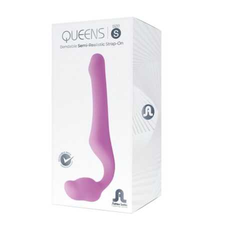 ADRIENLASTIC QUEENS S LIGHT PURPLE STRAPLESS STRAP ON -