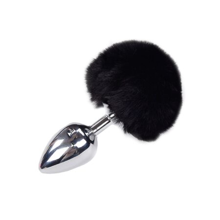 ALIVE METAL FLUFFY PLUG L BLACK -