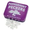 PEPERMINT WILLIE SHAPED MINTS -