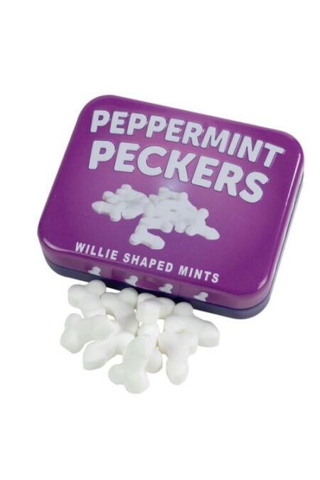 PEPERMINT WILLIE SHAPED MINTS -