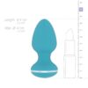 CALA AZUL - BLANCA VIBRATING ANAL PLUG -