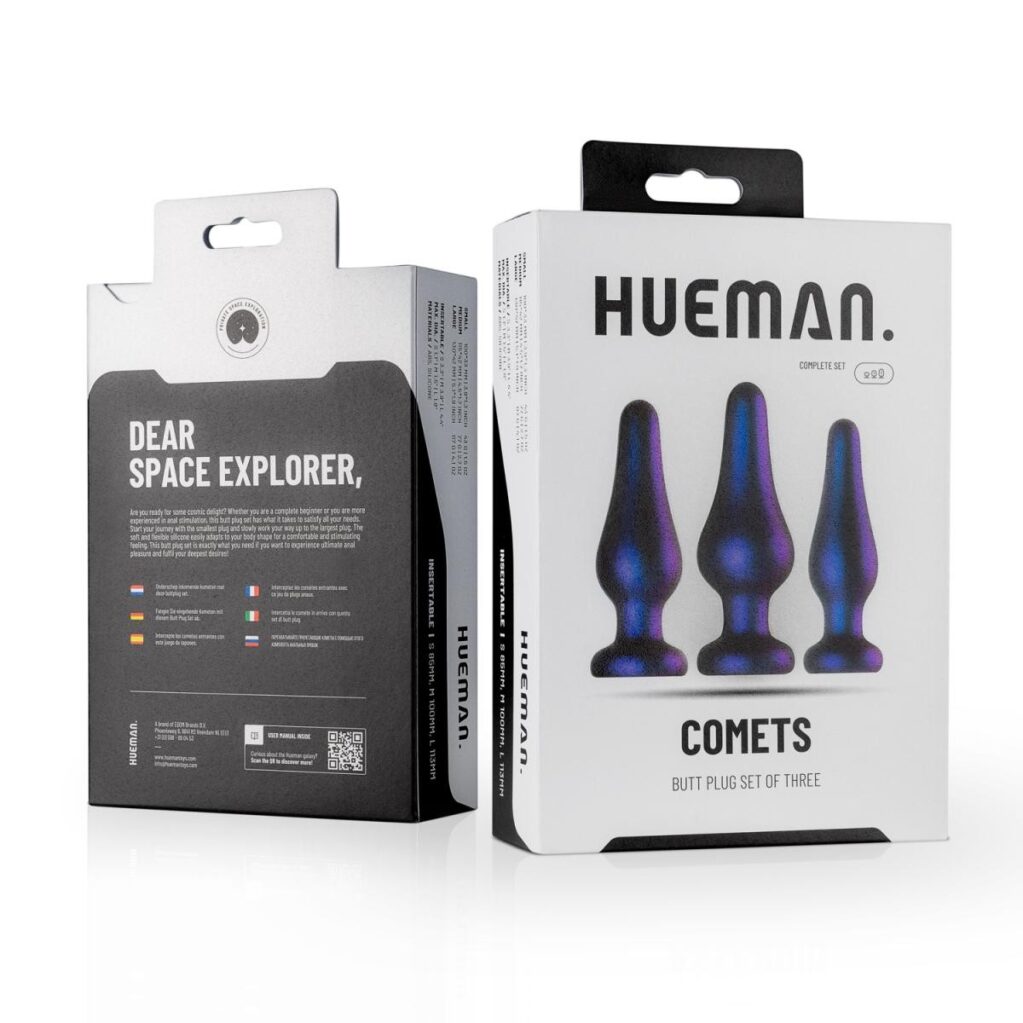 HUEMAN - COMETS BUTT PLUG SET -