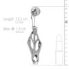 E.T. JAPANESE CLOVER CLAMPS W. WEIGHT -