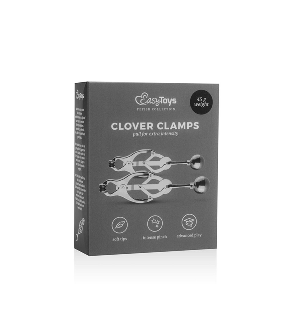 E.T. JAPANESE CLOVER CLAMPS W. WEIGHT -