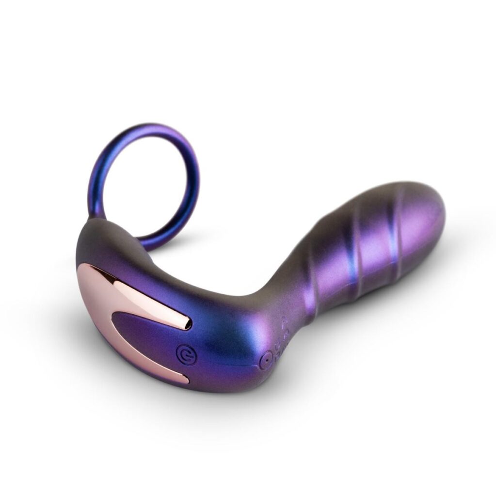 HUEMAN - BLACK HOLE ANAL VIBRATOR W. COCKRING -