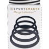 SPORTSHEETS NAVY O RING 4 PACK -