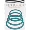 SPORTSHEETS EMERALD O RING 4 PACK -